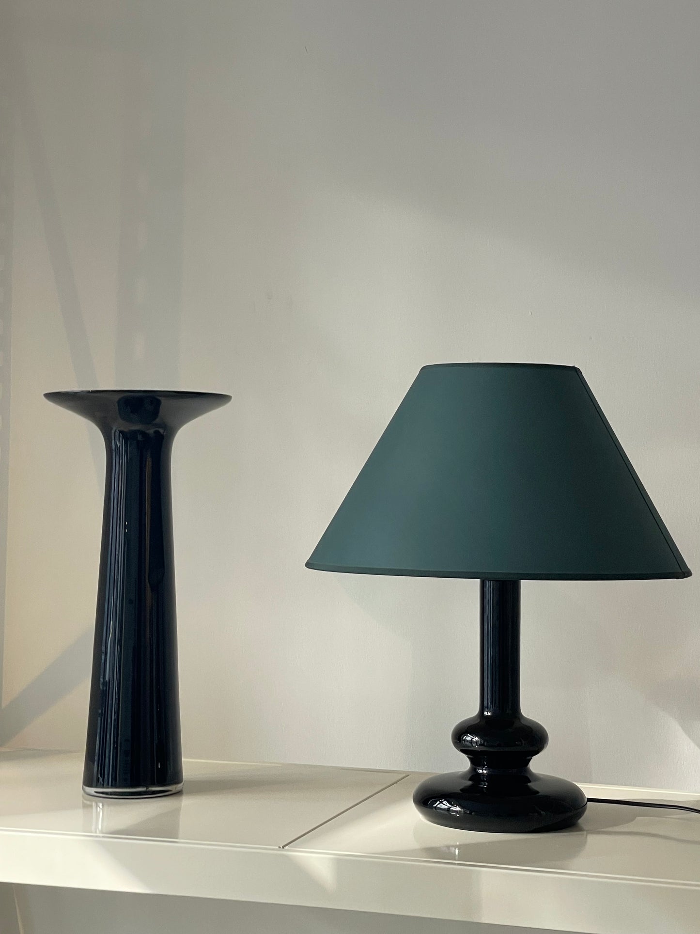 Tall floor vase
