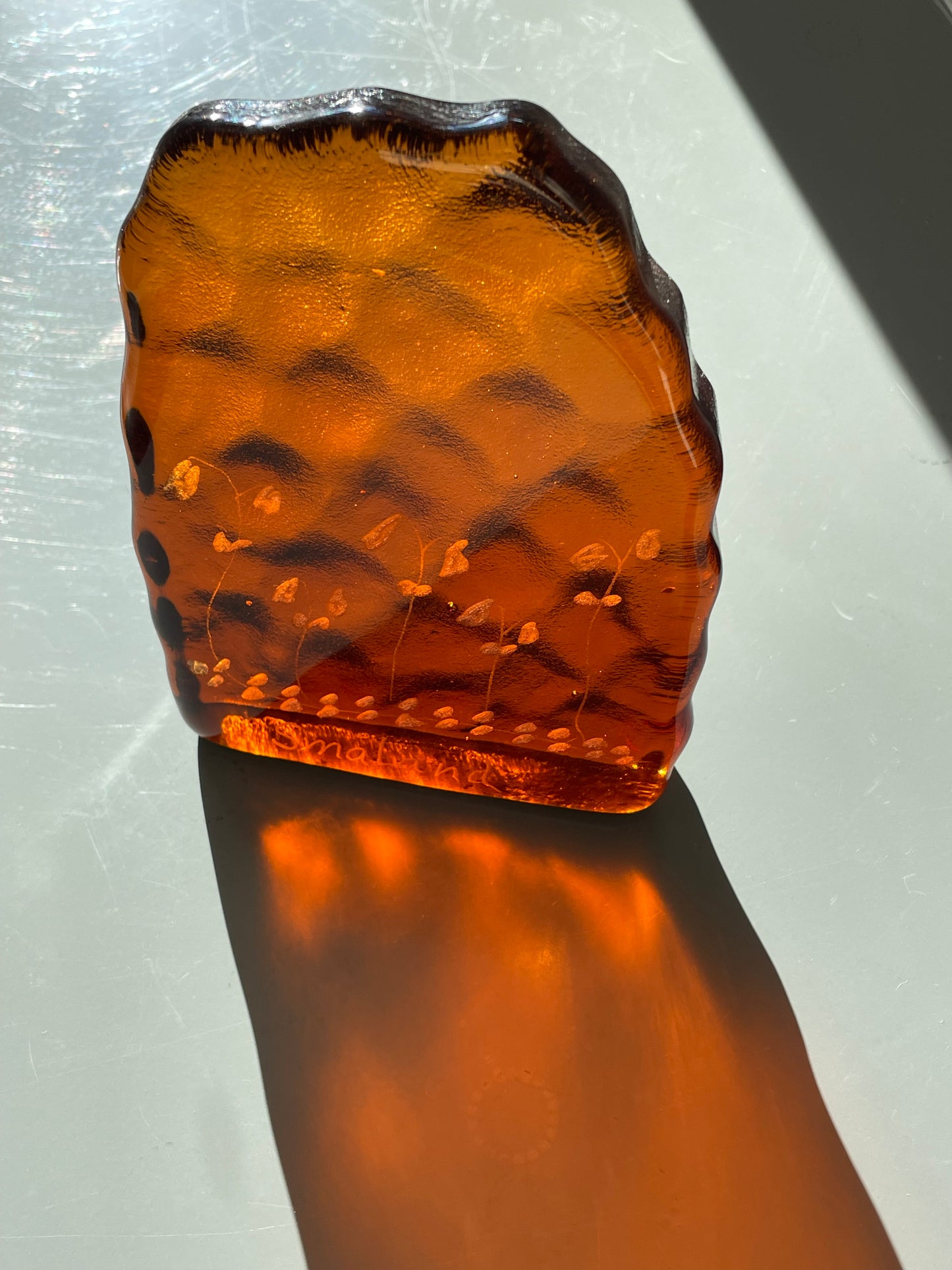 Chunky glass objects