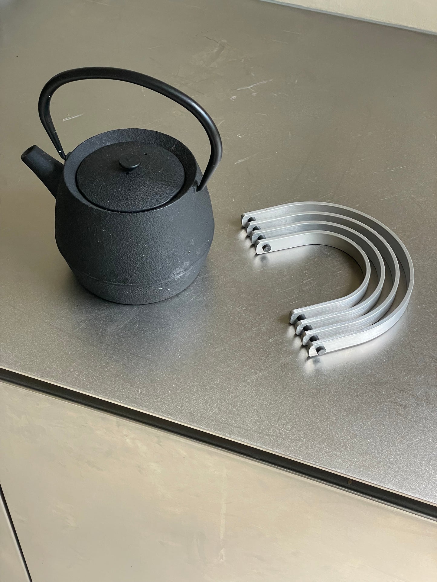 Aluminium coaster
