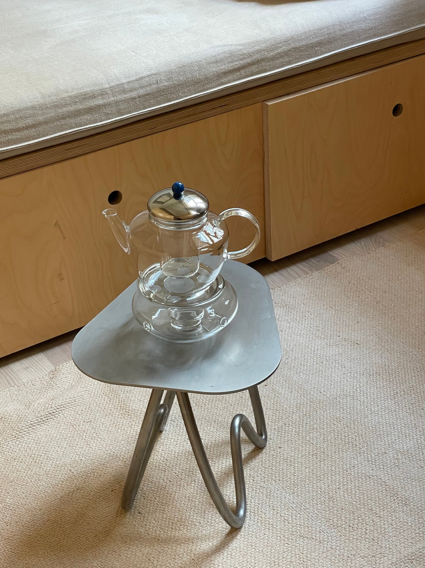 Glass Teapot with warmer