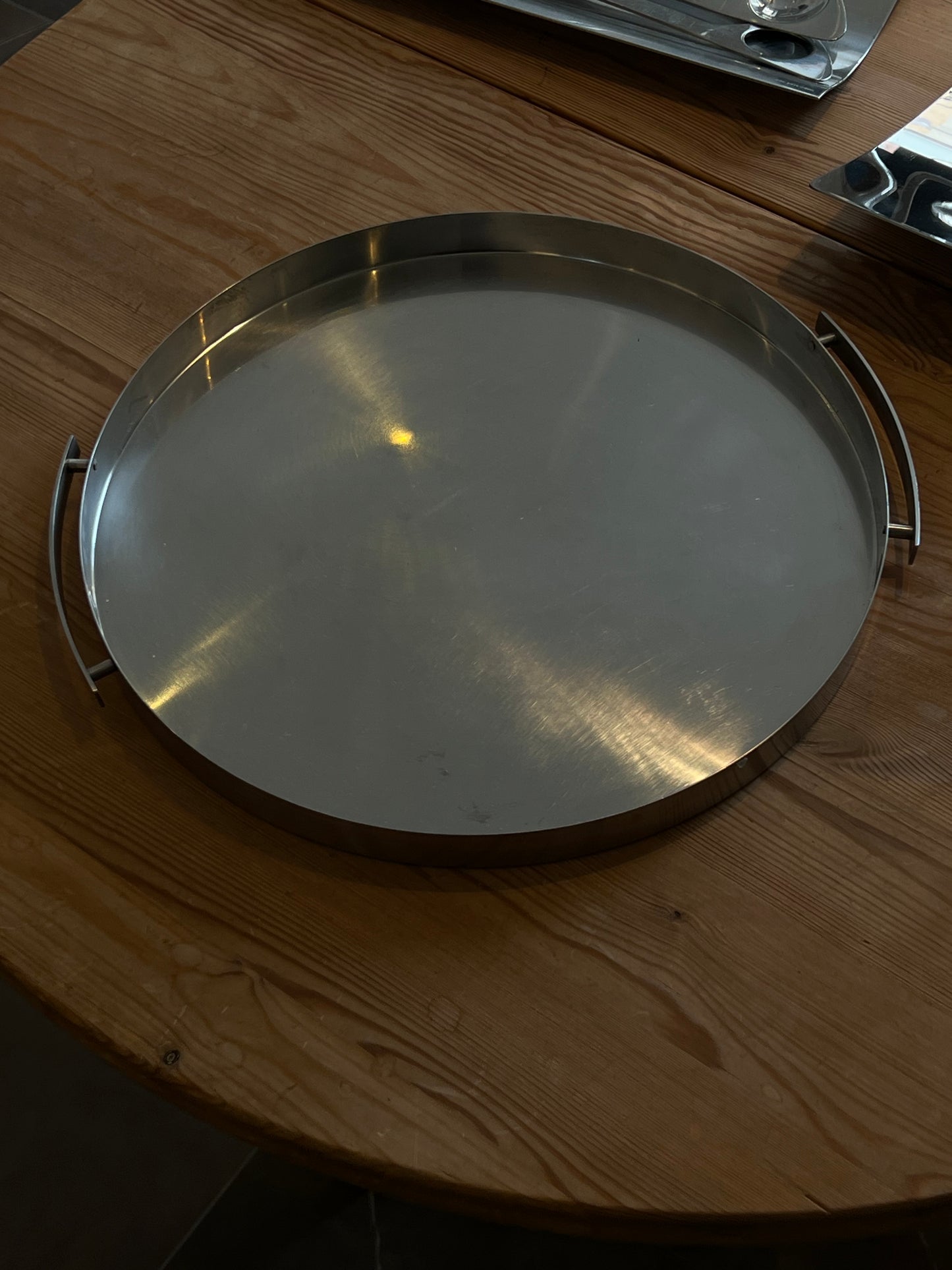 Steel tray