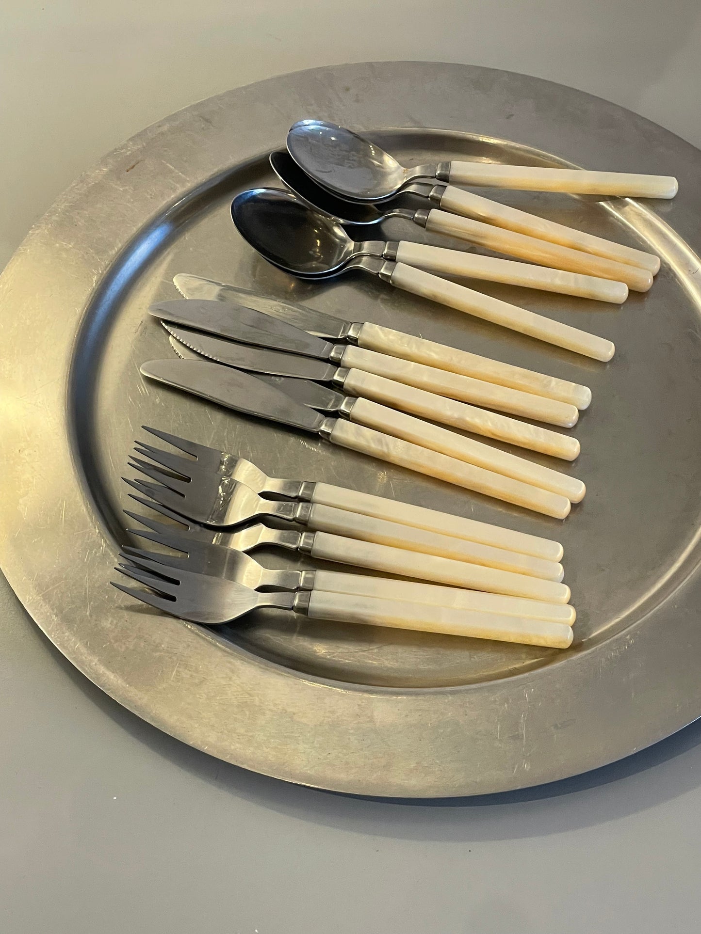 Stainless steel cutlery