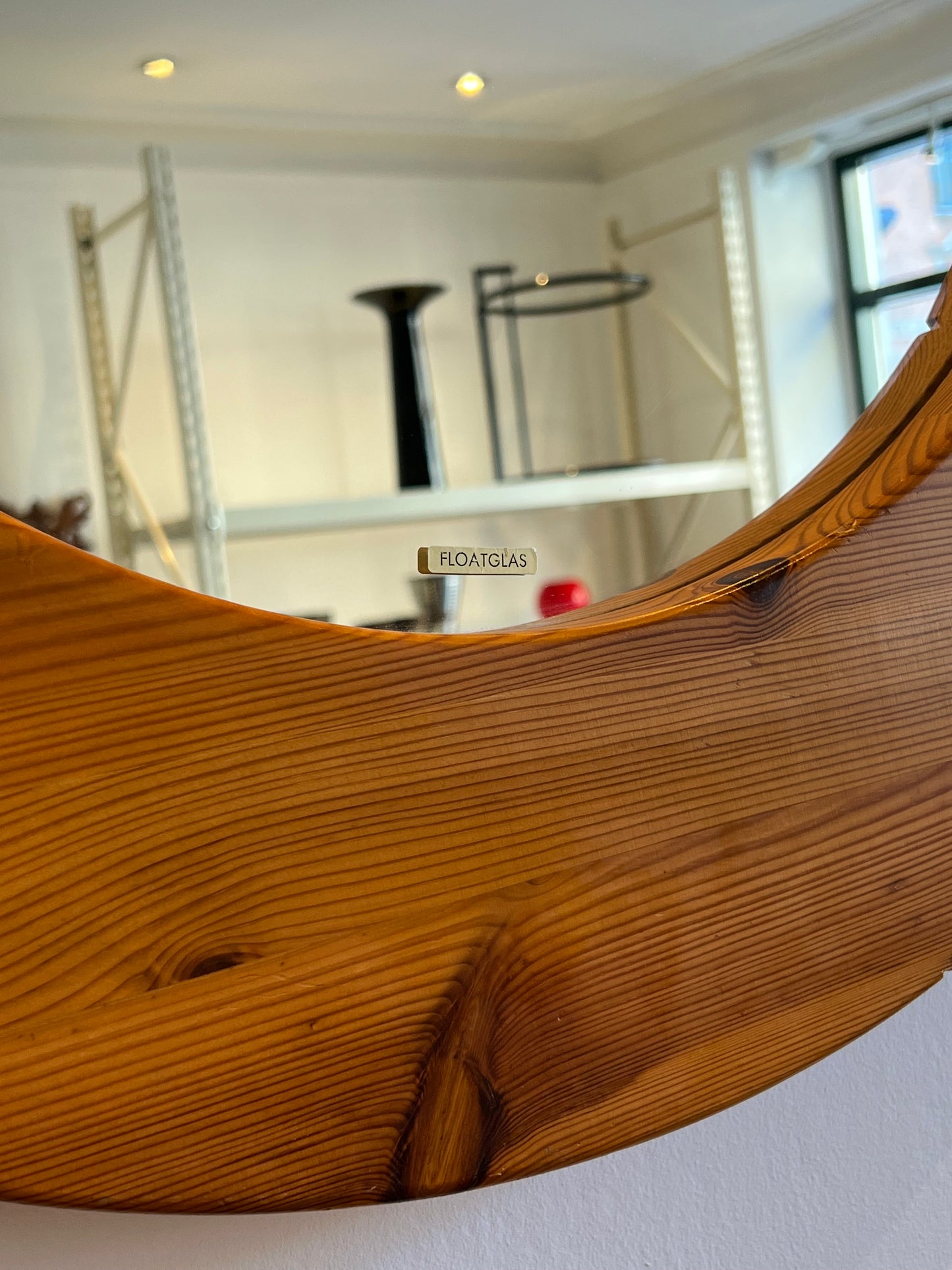 Wooden frame mirror