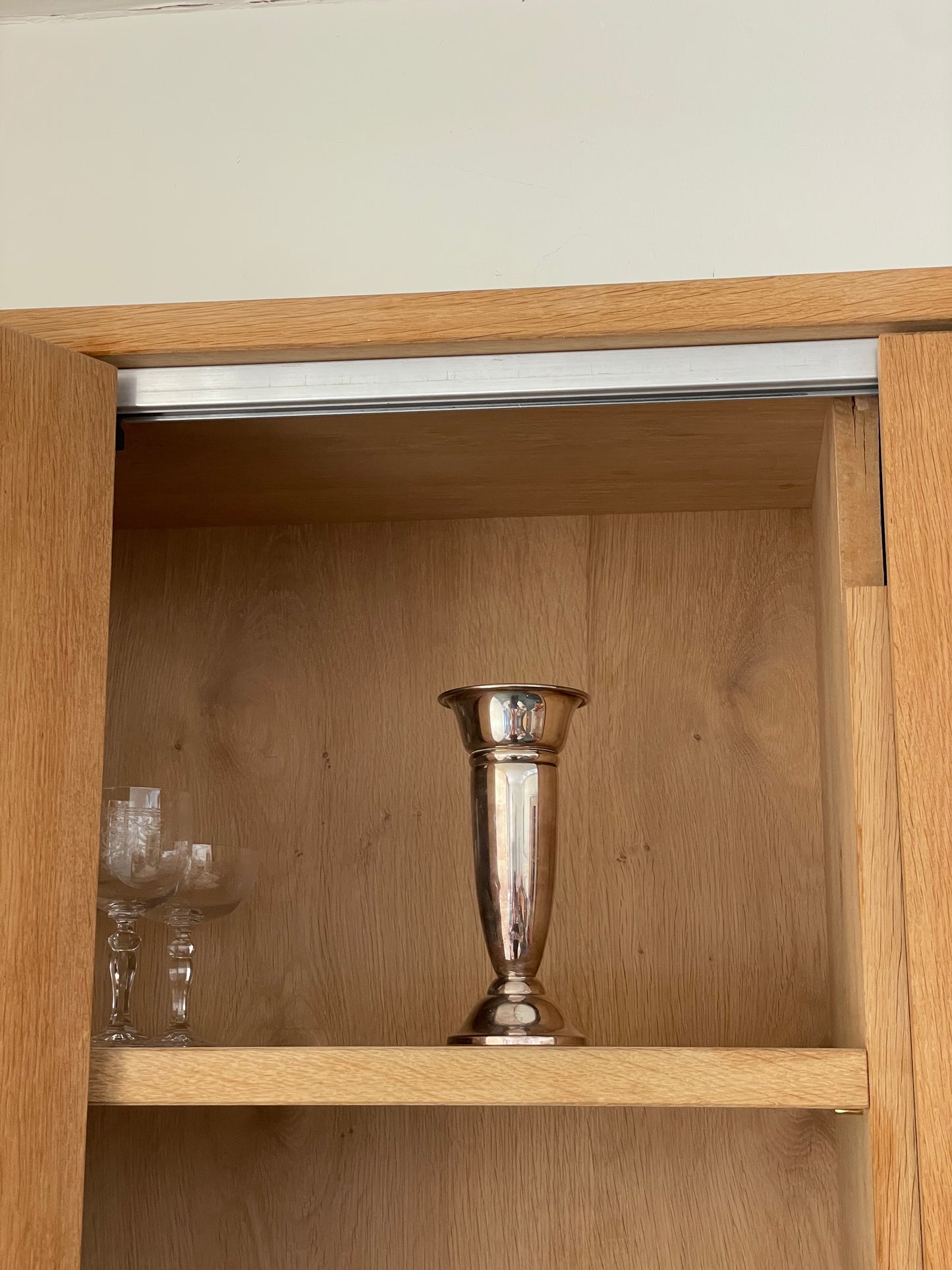 Silver plated Vase