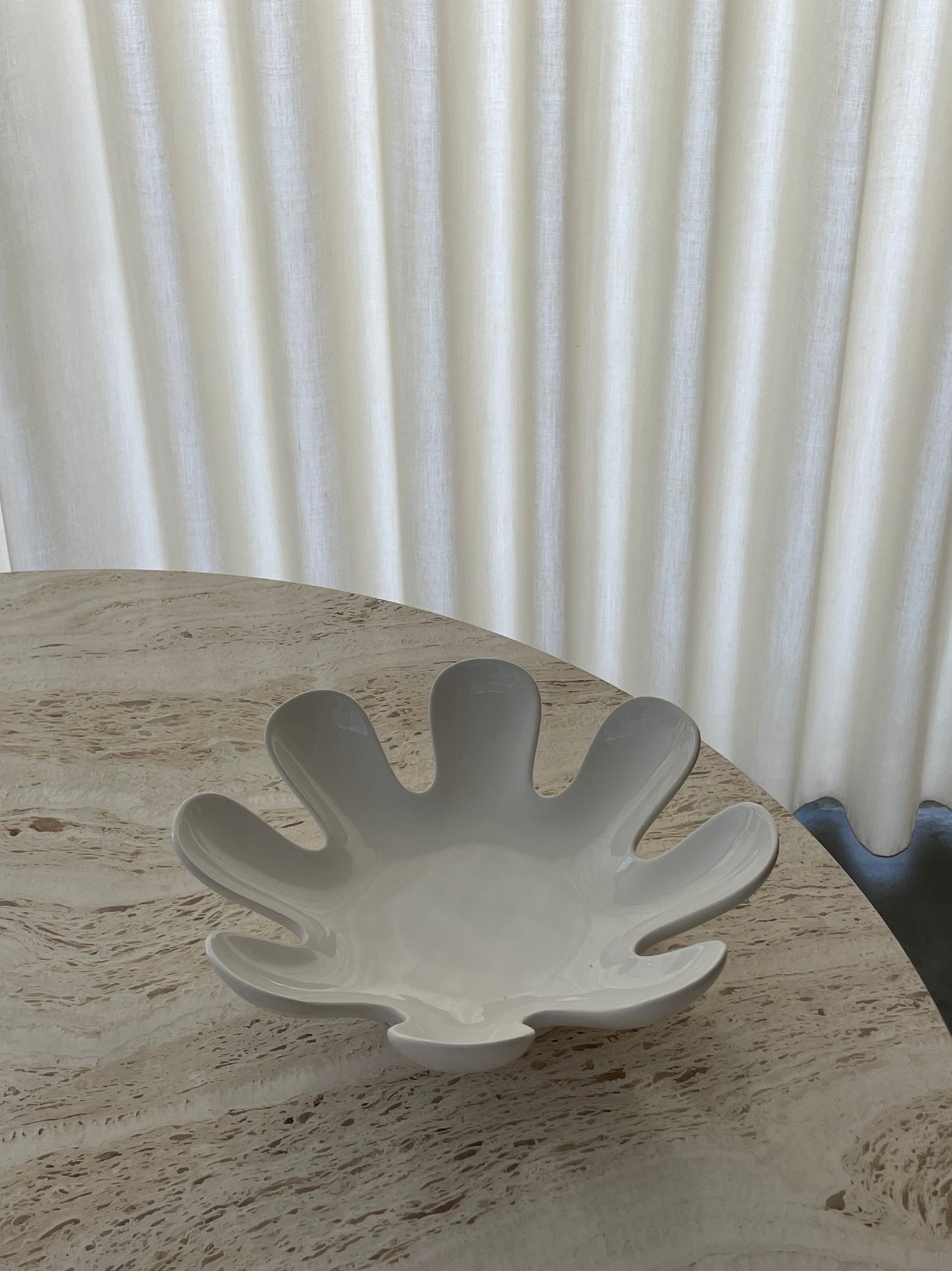 White bowl