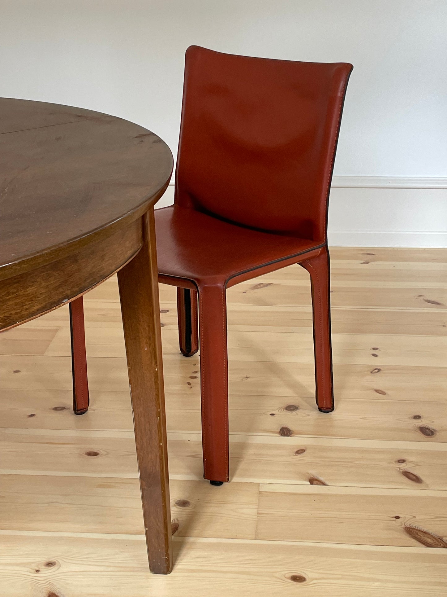 Cassina 412 Cab dining chairs