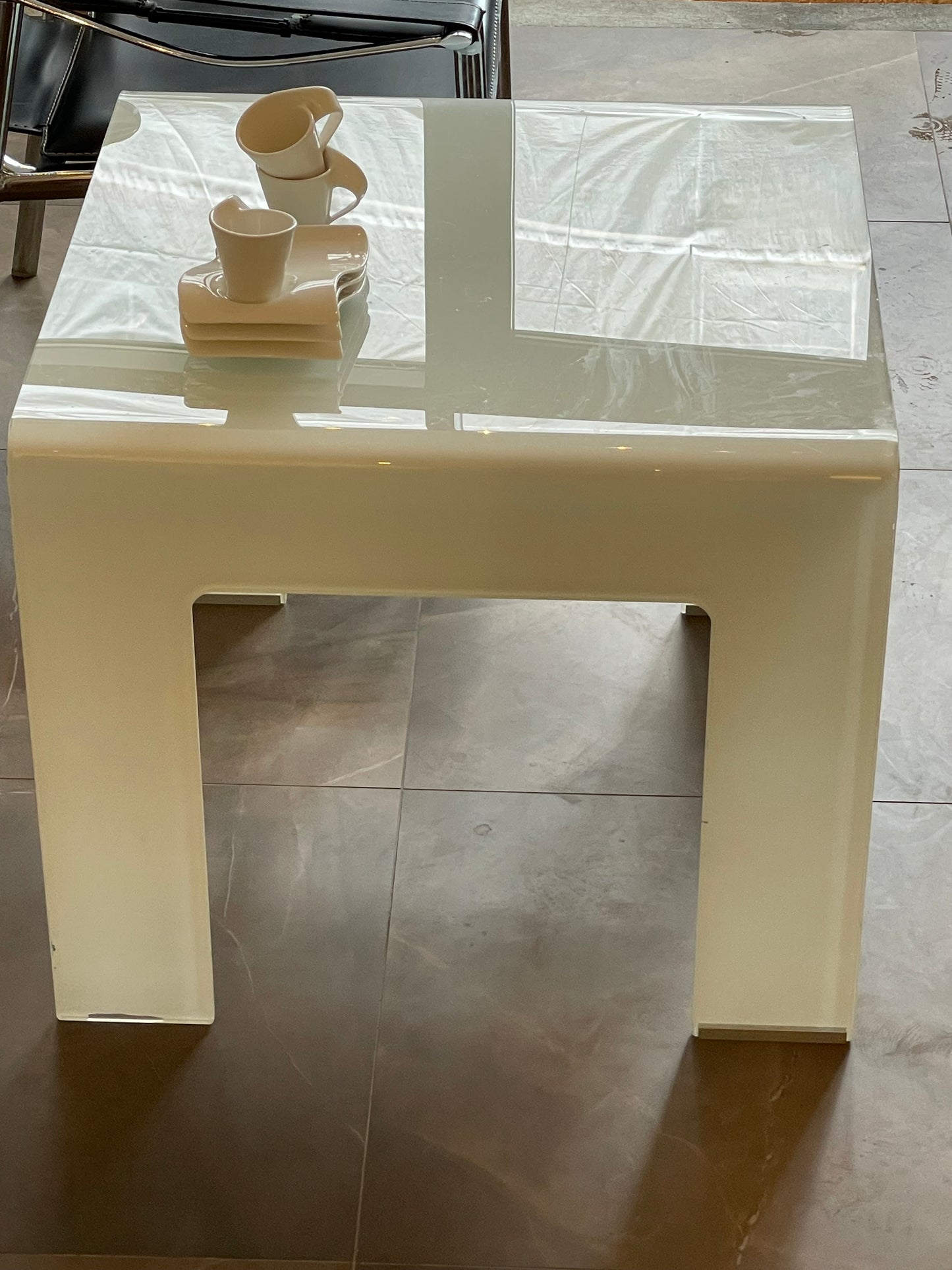 Italian glass table