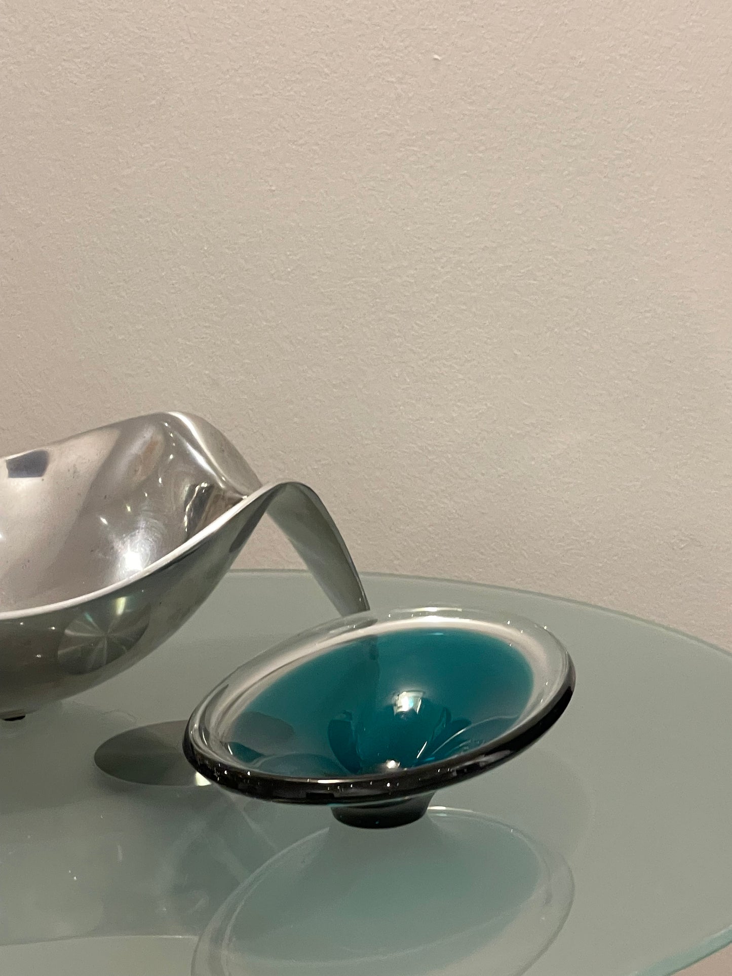 Ocean glass bowl