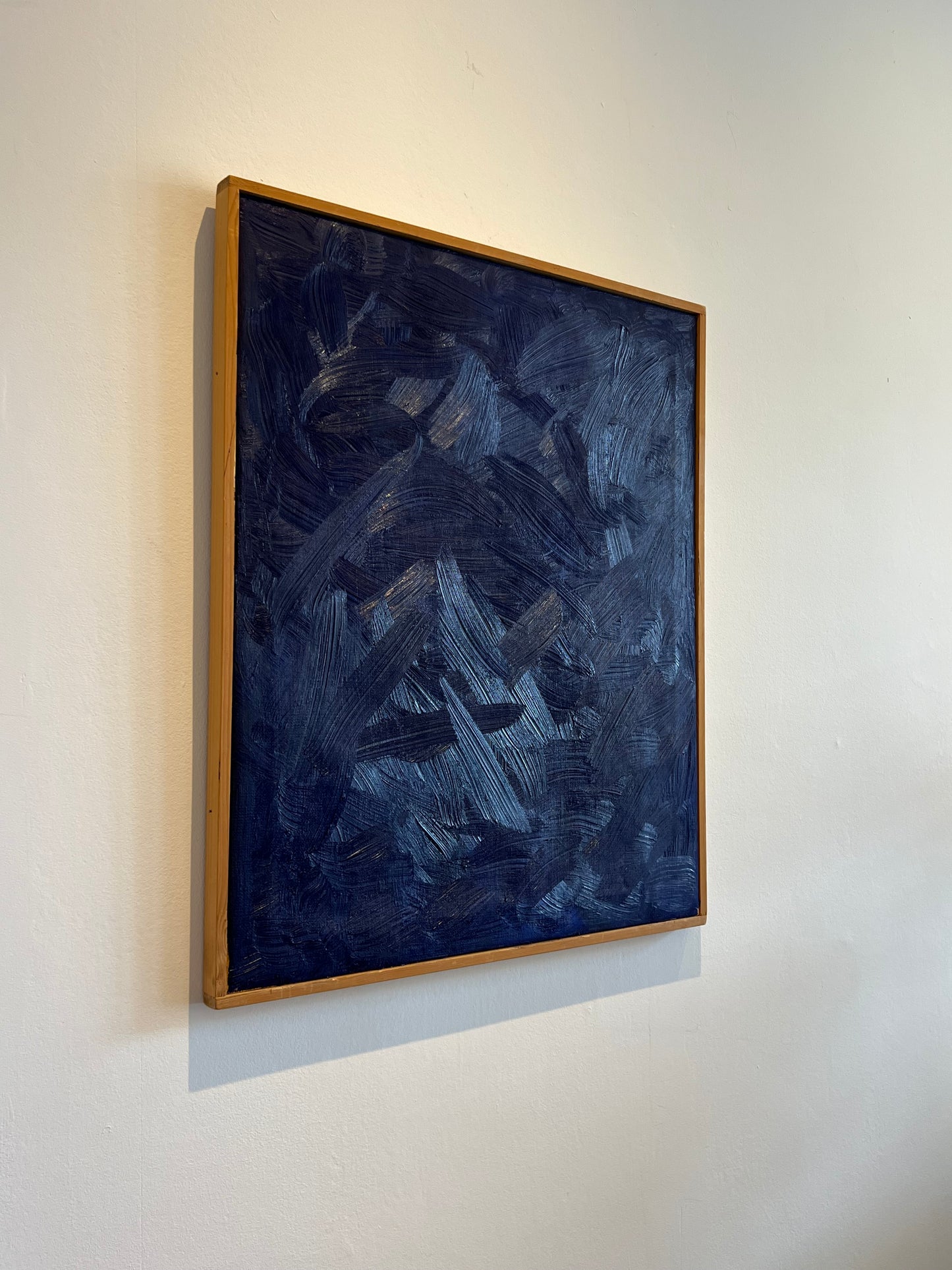 Blue painting