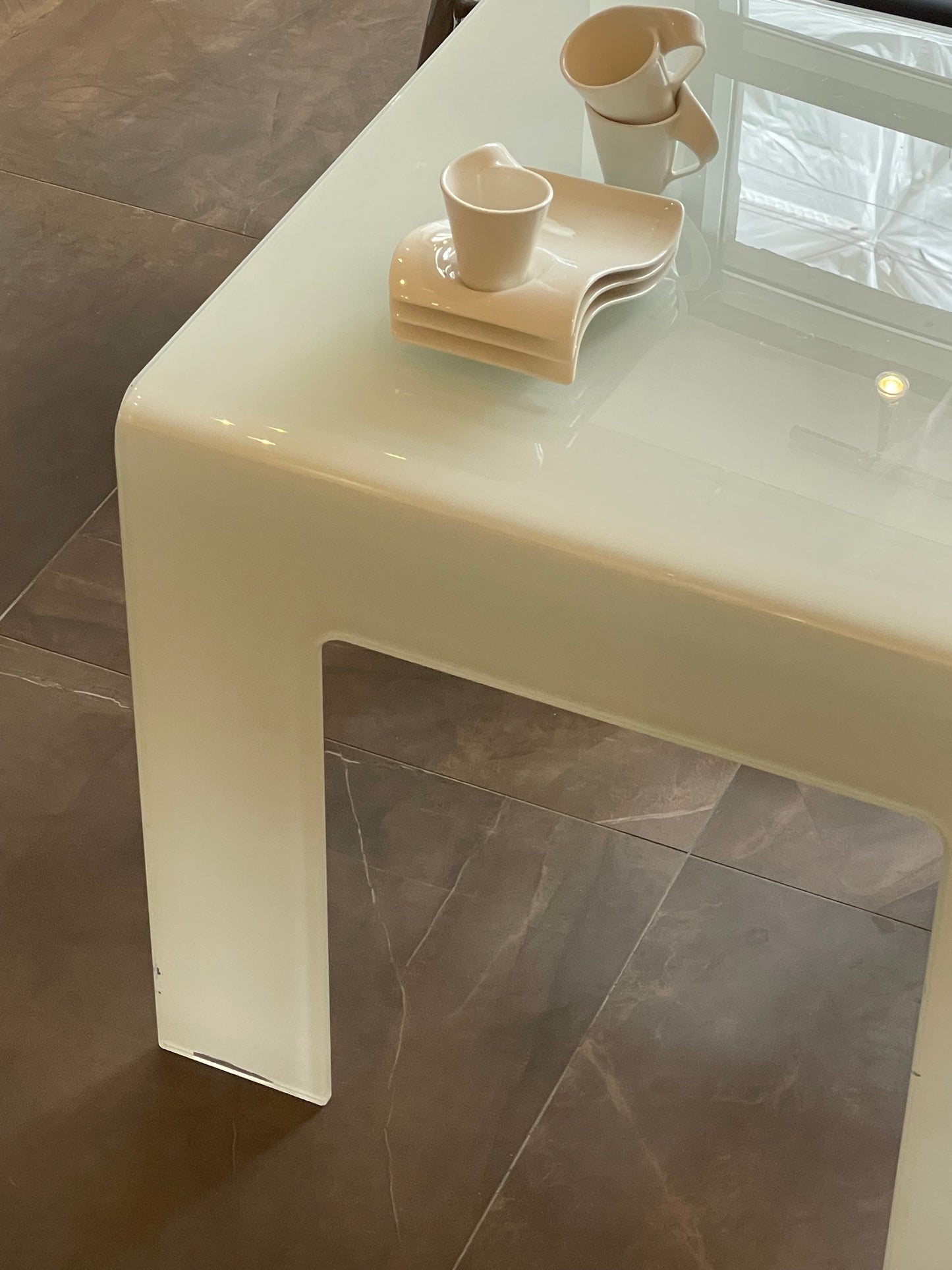Italian glass table