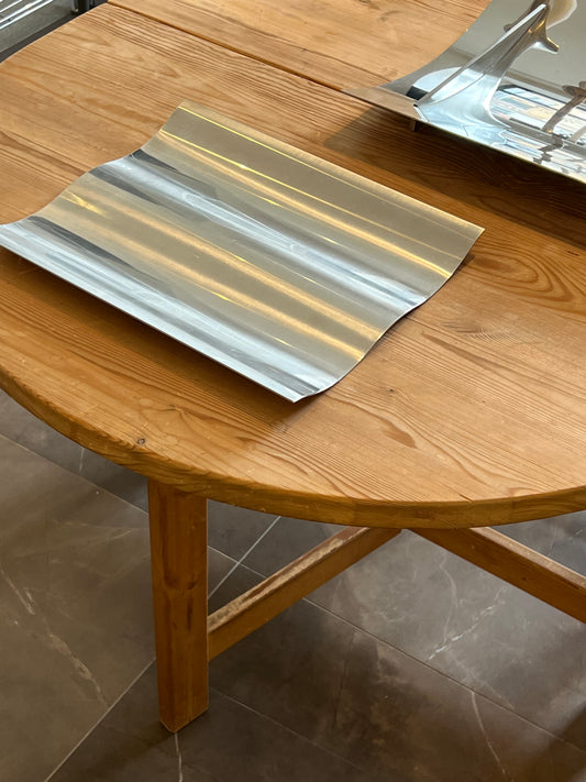 Steel tray