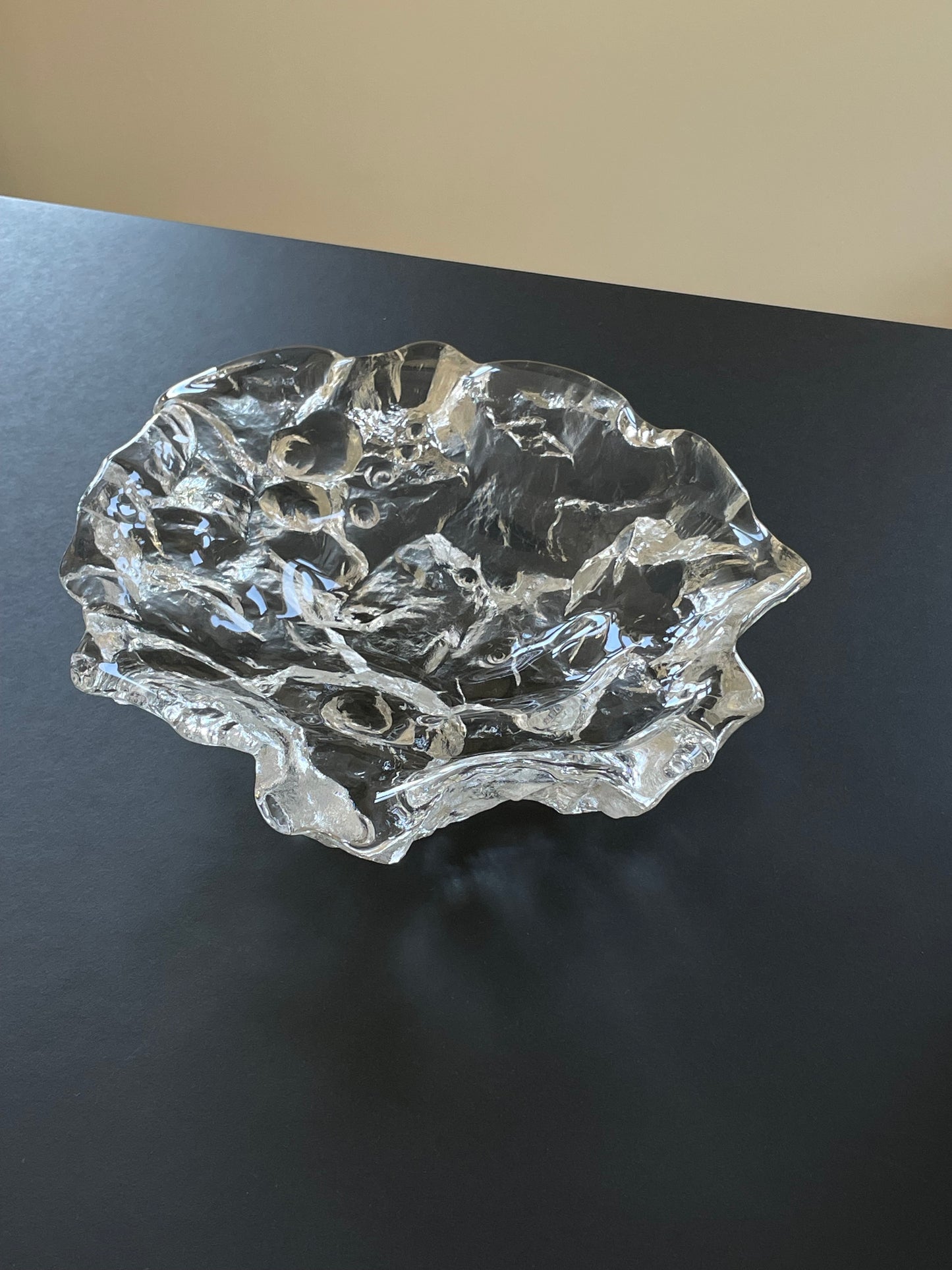 Chunky Fossil glass bowl