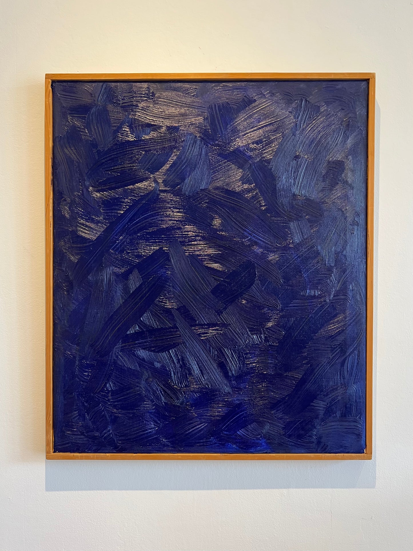 Blue painting