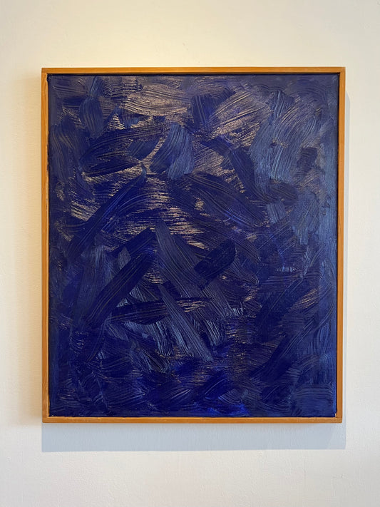Blue painting