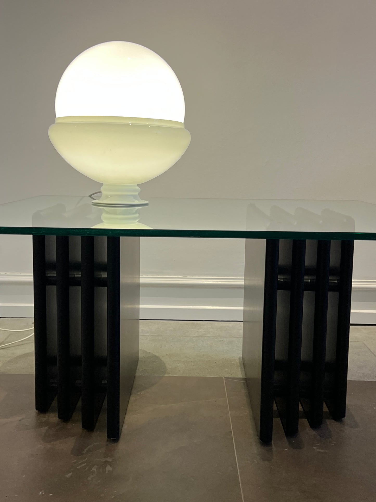 Glass table