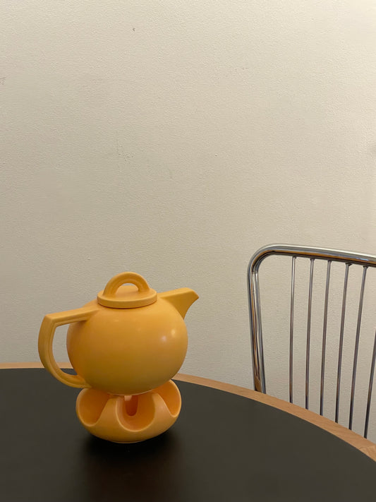 Yellow Teapot with warmer