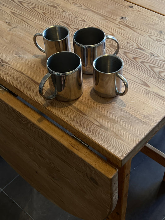Stainless steel cups