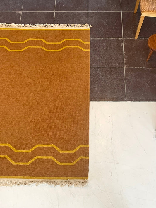 Swedish yellow rug