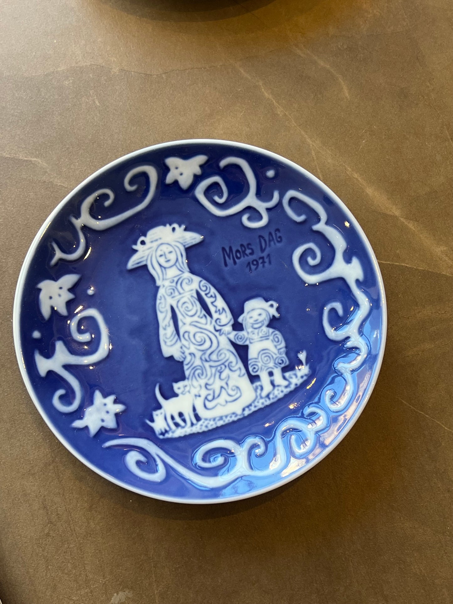 Vintage plates - Mother’s Day edition