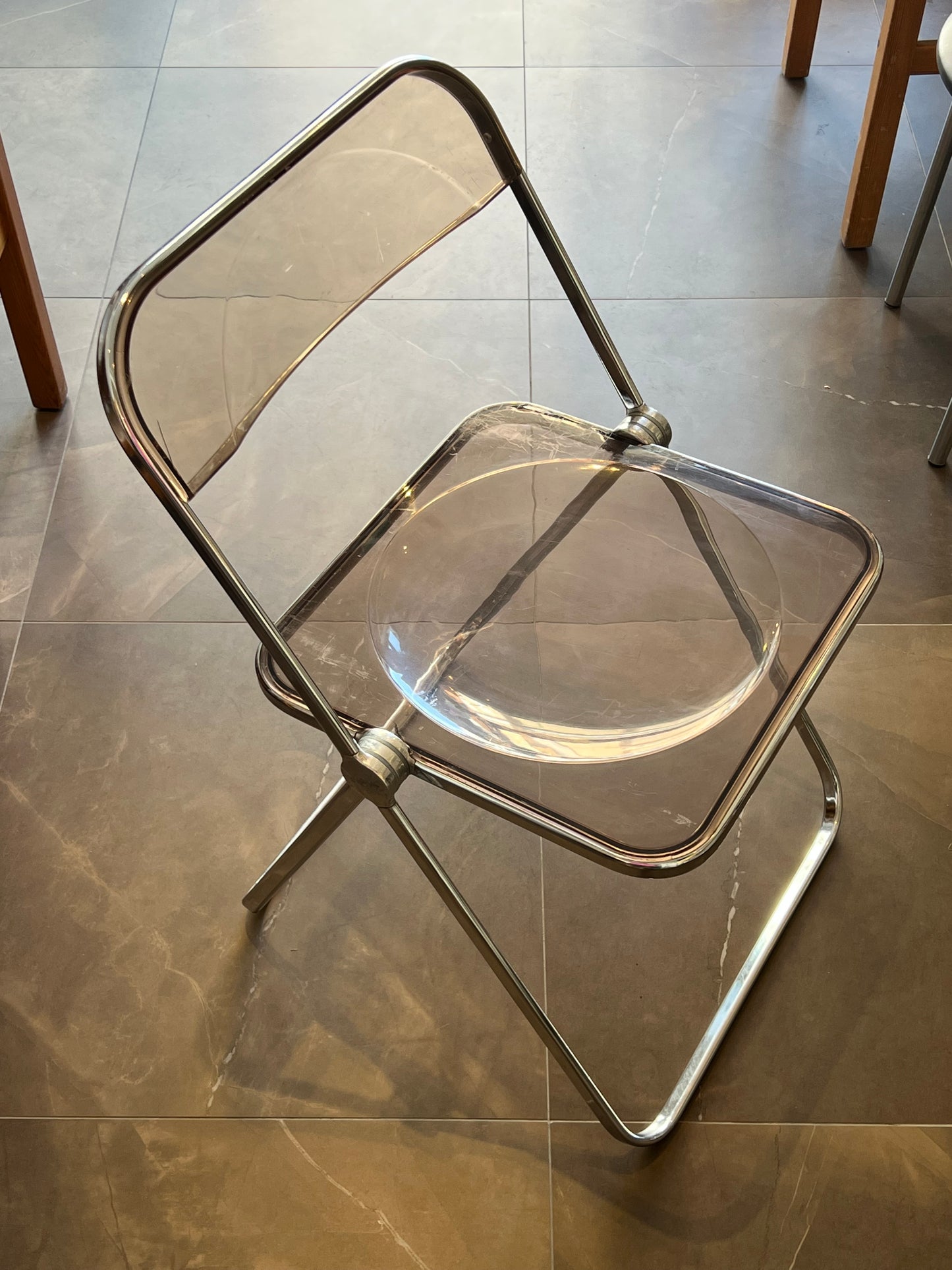 Plia folding chairs