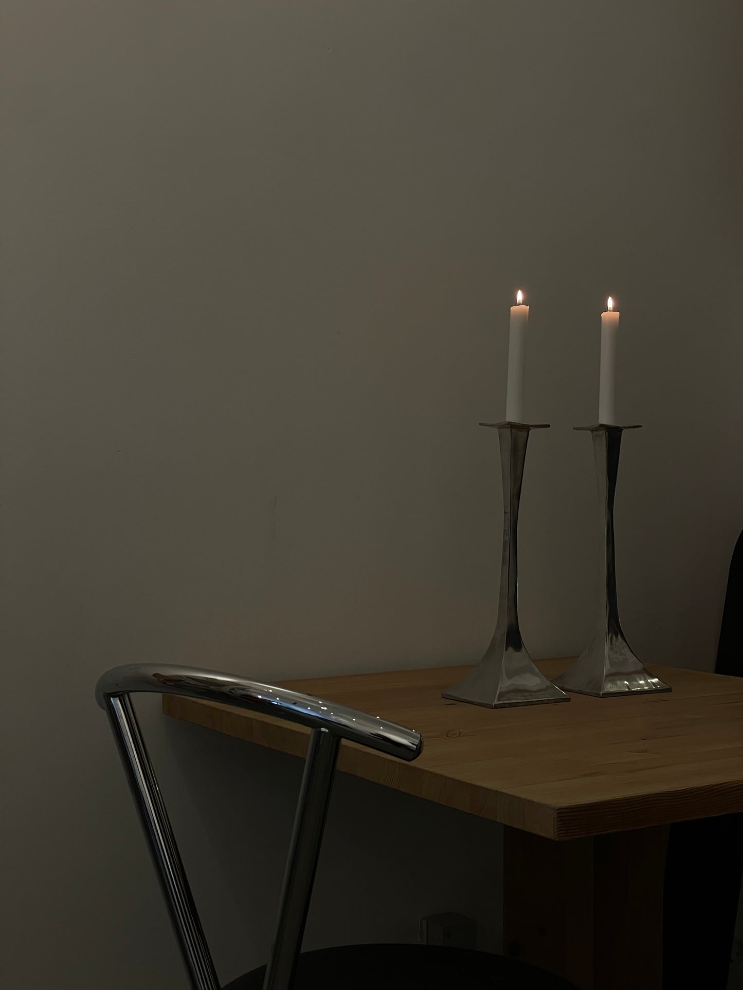 Aluminium Candle Holders