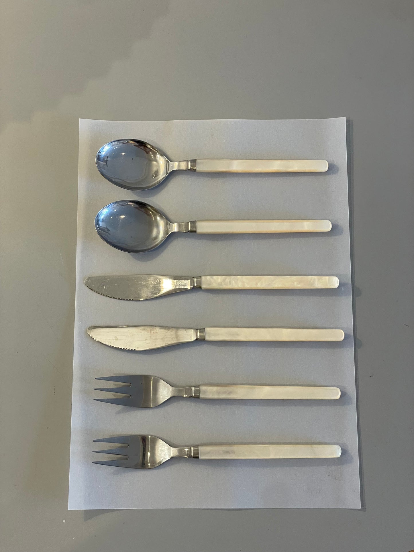 Stainless steel cutlery