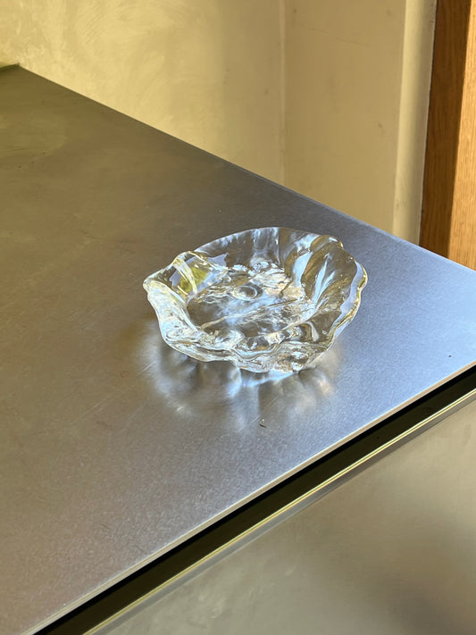 Chunky Fossil glass bowl