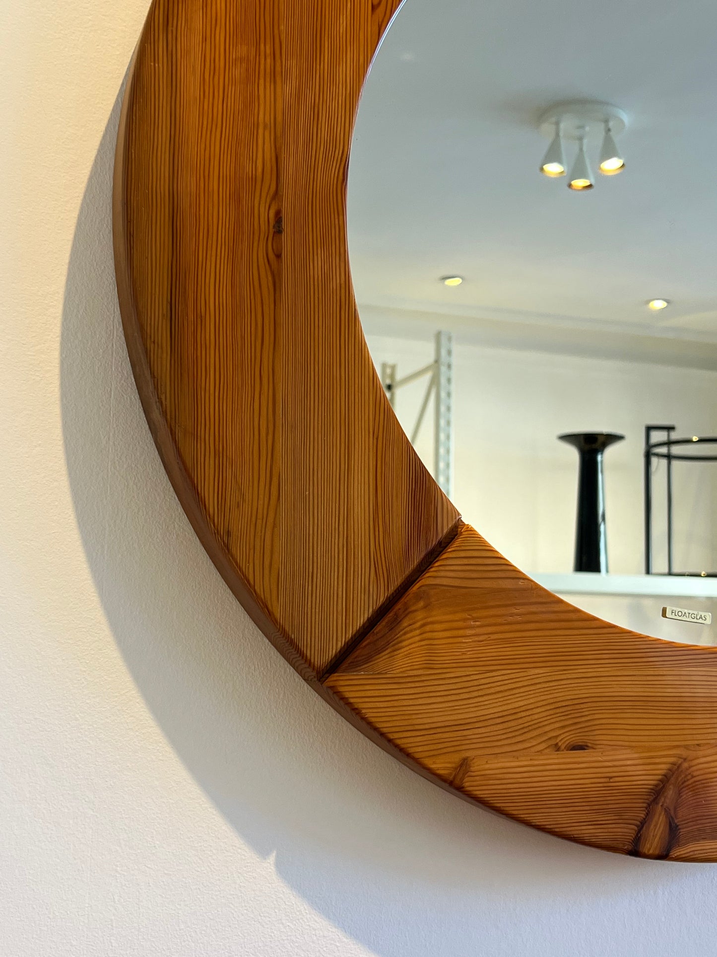 Wooden frame mirror