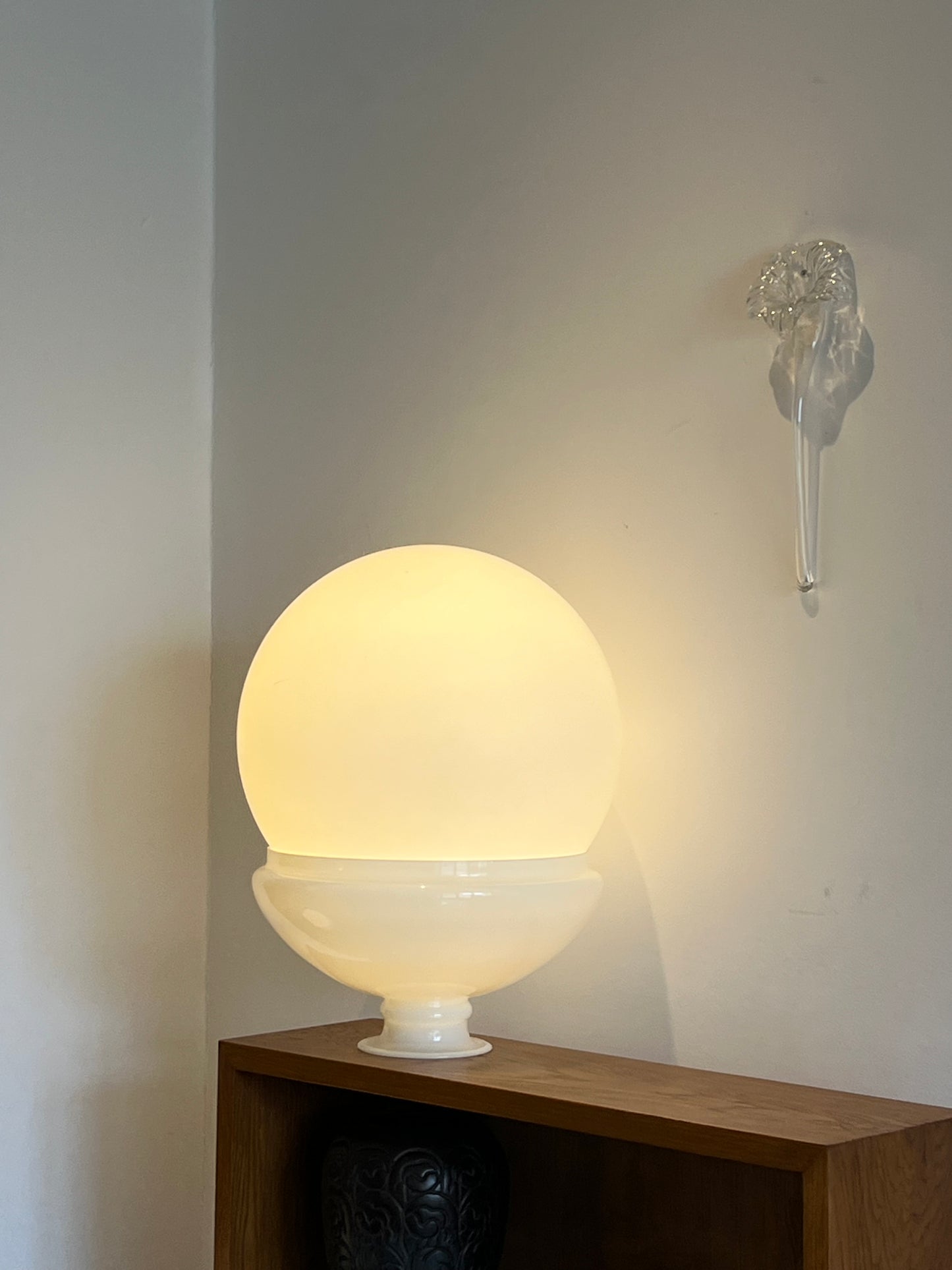 Luna glass lamp - no. 2