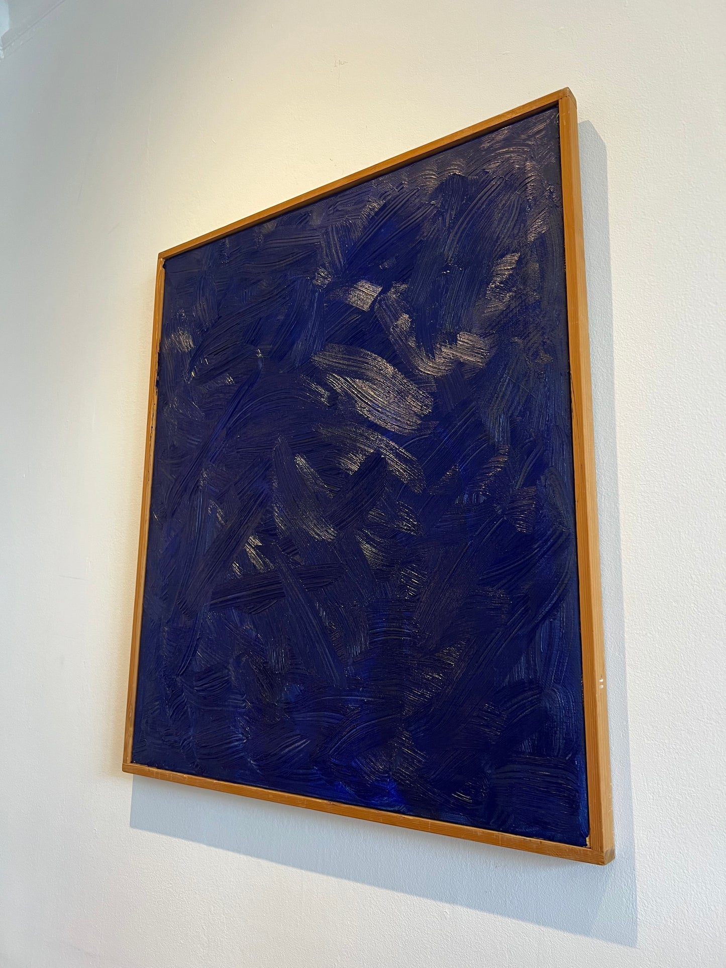 Blue painting