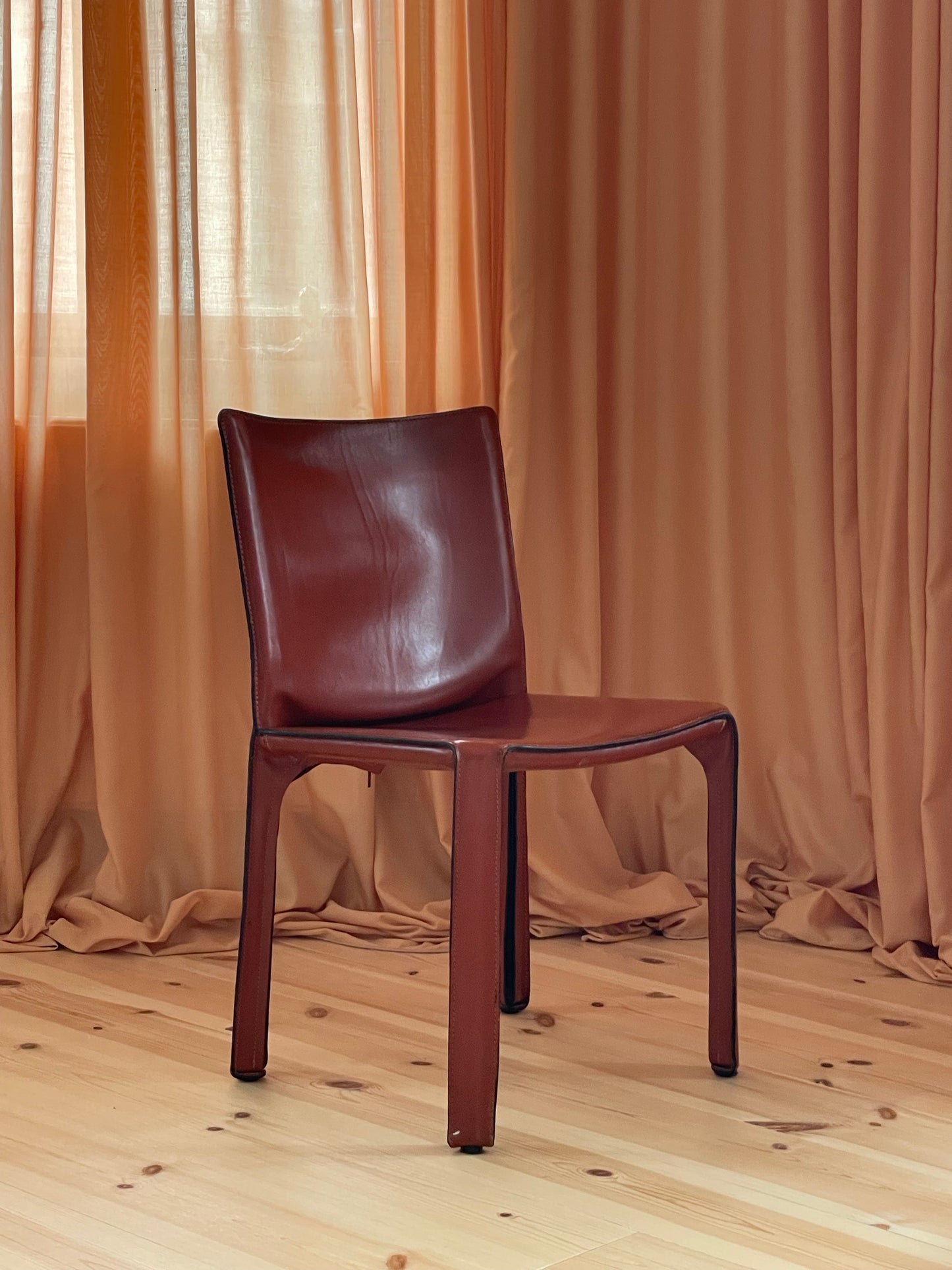 Cassina 412 Cab dining chairs