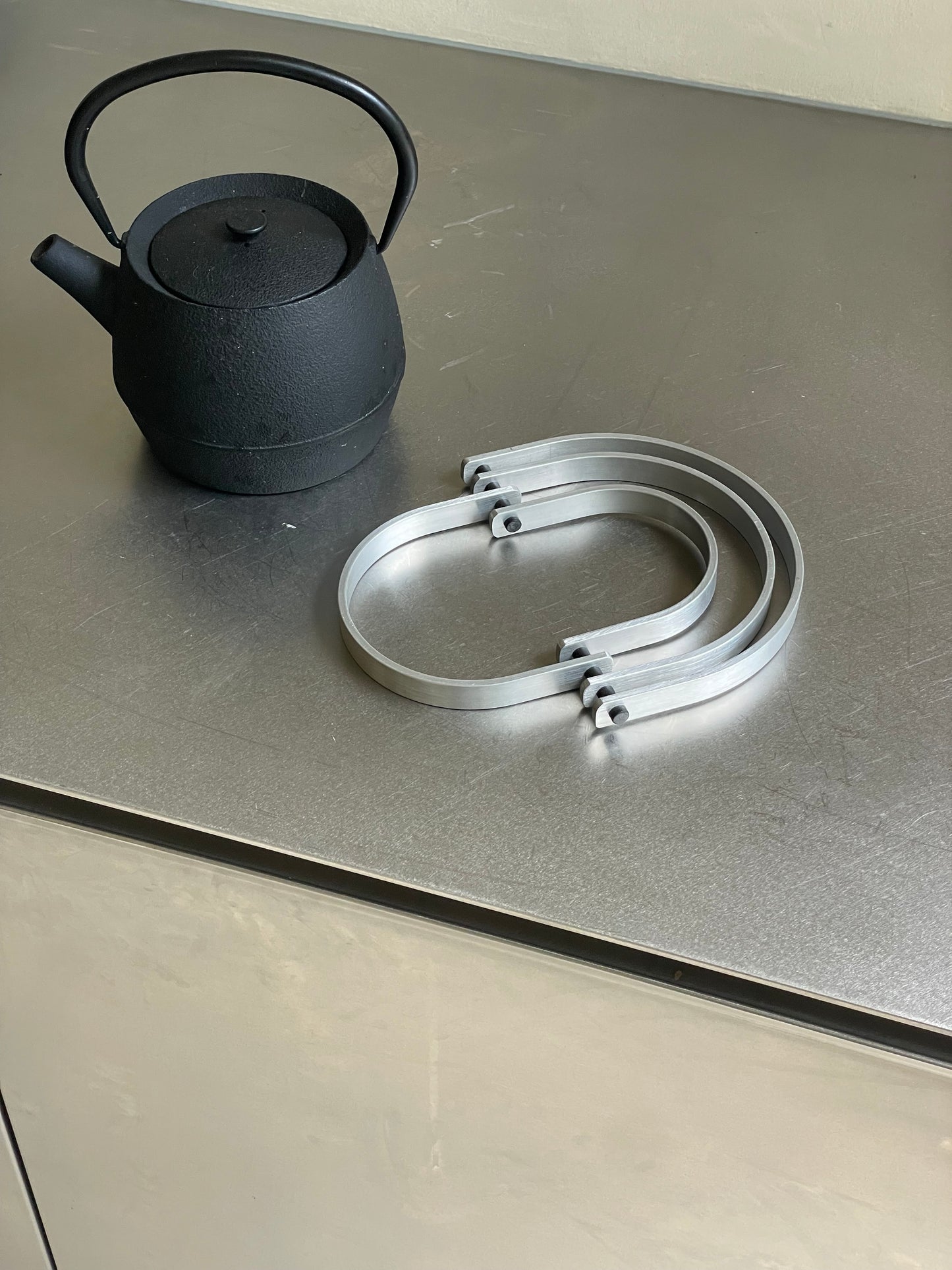 Aluminium coaster