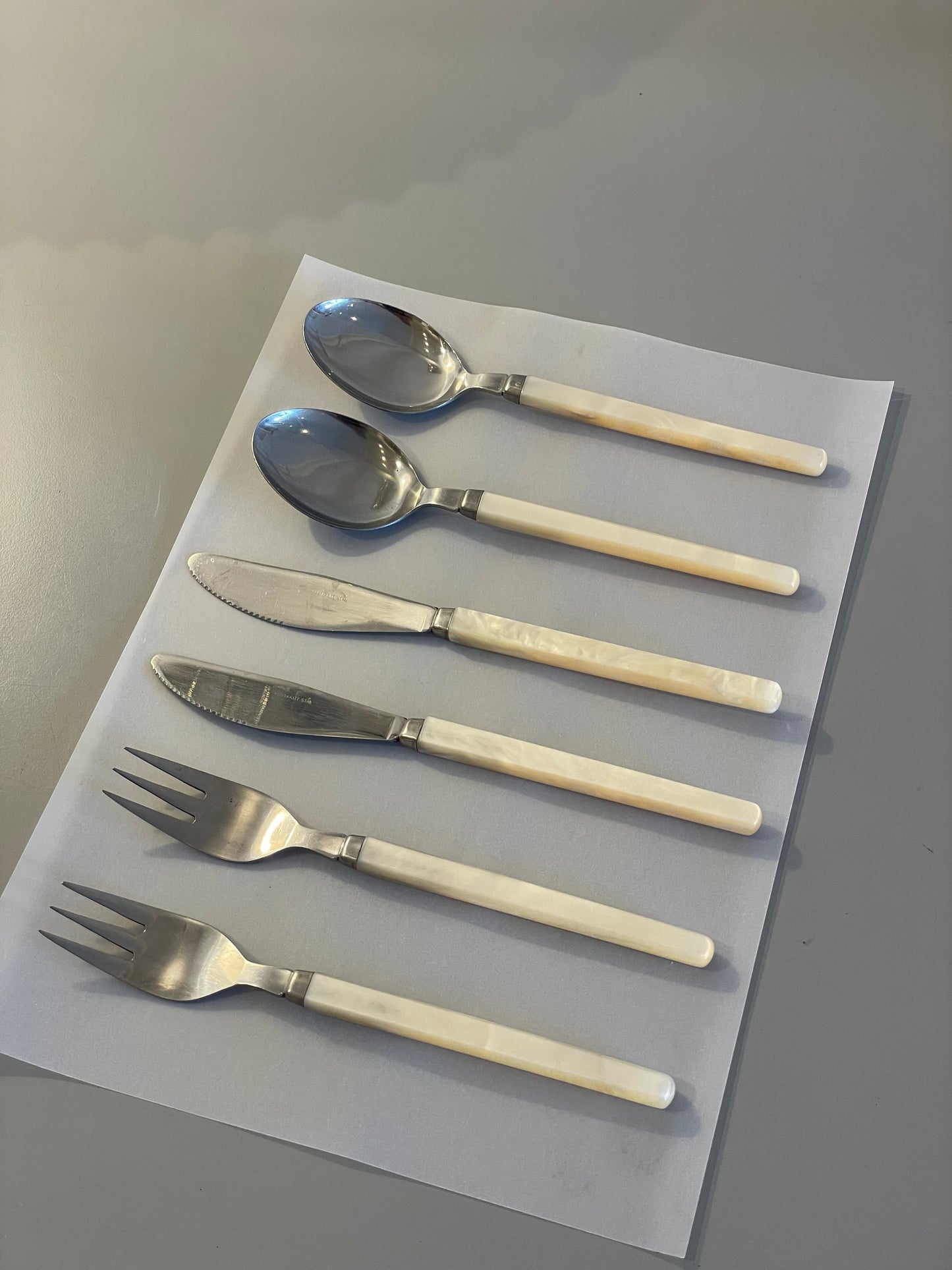 Stainless steel cutlery